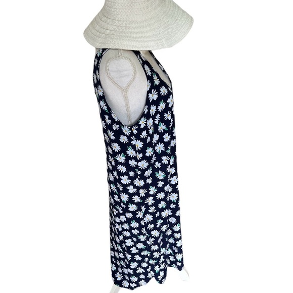 NWT Old Navy Floral Print V Neck Shift Dress Size Medium Tall - Picture 3 of 10